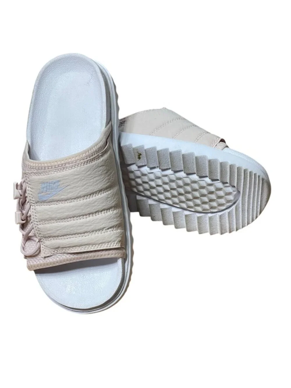 Nike Asuna Pink Drawstring Slides Sandals | Women's Size 6 - Picture 12 of 12